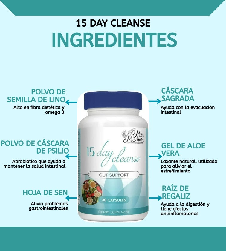 15 DAY CLEARSE- VIDA PARA TU DIGESTIÓN