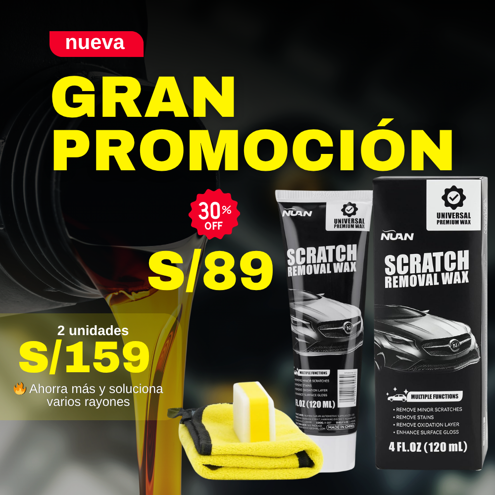 SCRATCH REMOVAL WAX - ELIMINA RAYONES