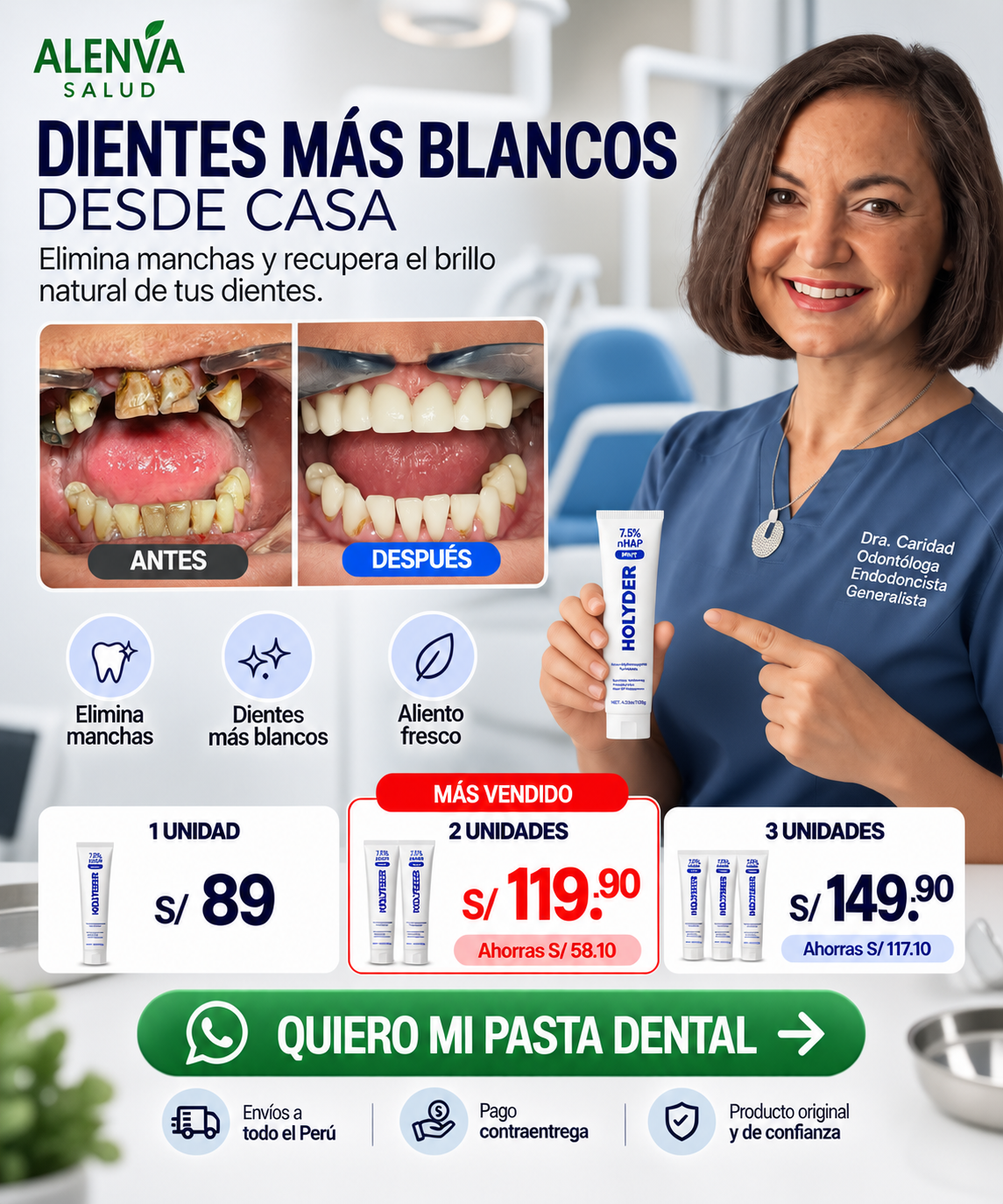 HOYDEER - RESTABLECE TUS DIENTES