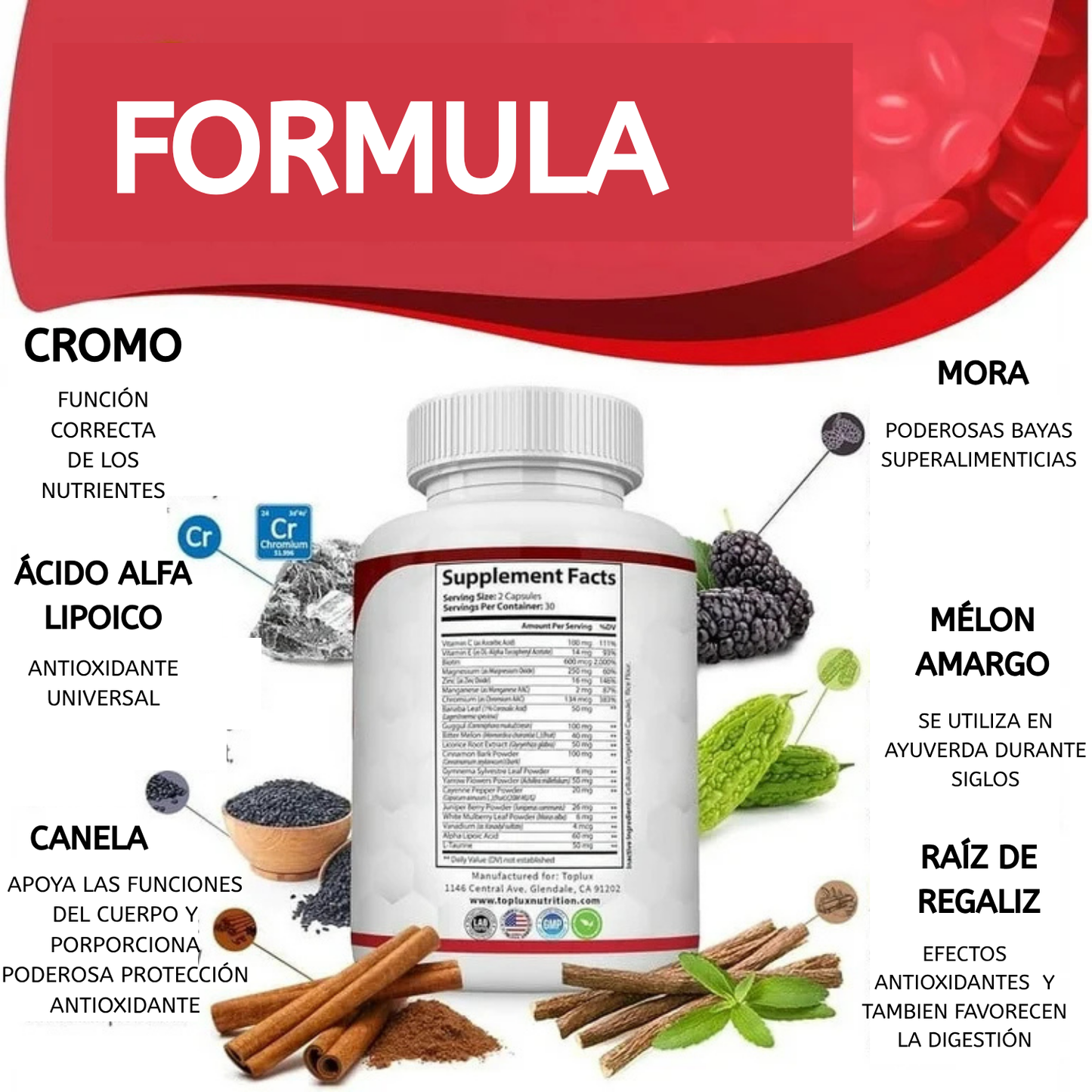 BLOOD SUGAR®-REGULA TU GLUCOSA