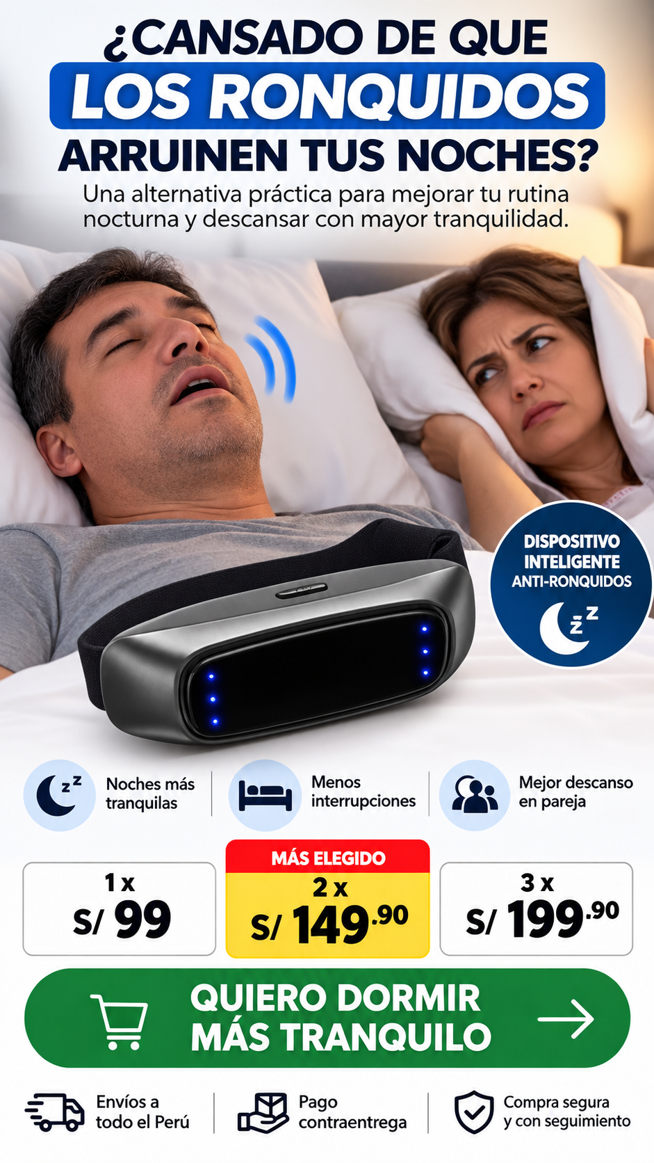 Dispositivo Inteligente Anti-Ronquidos