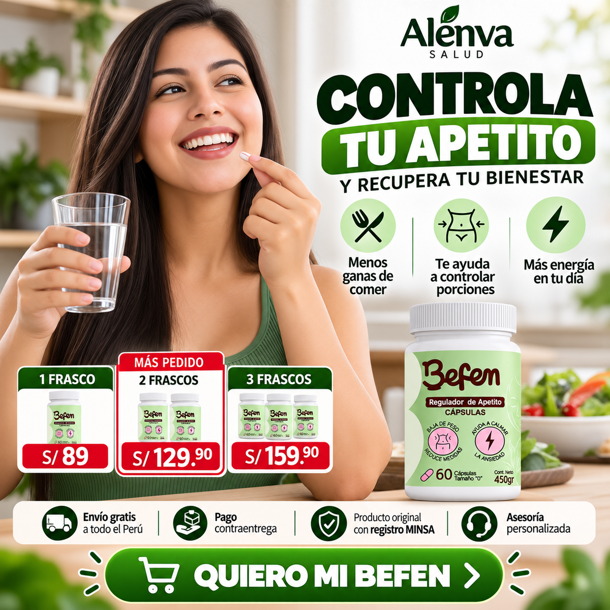 BEFEN™- REGULADOR DE APETITO
