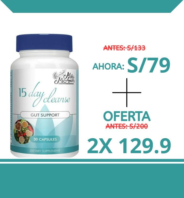 15 DAY CLEARSE- VIDA PARA TU DIGESTIÓN