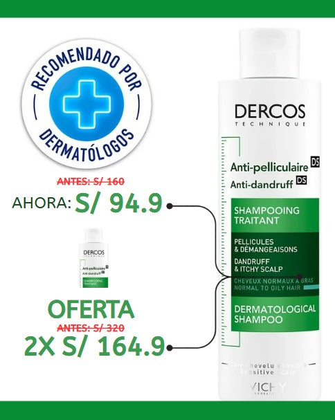 DERCOS- DILE CHAU A LA CASPA