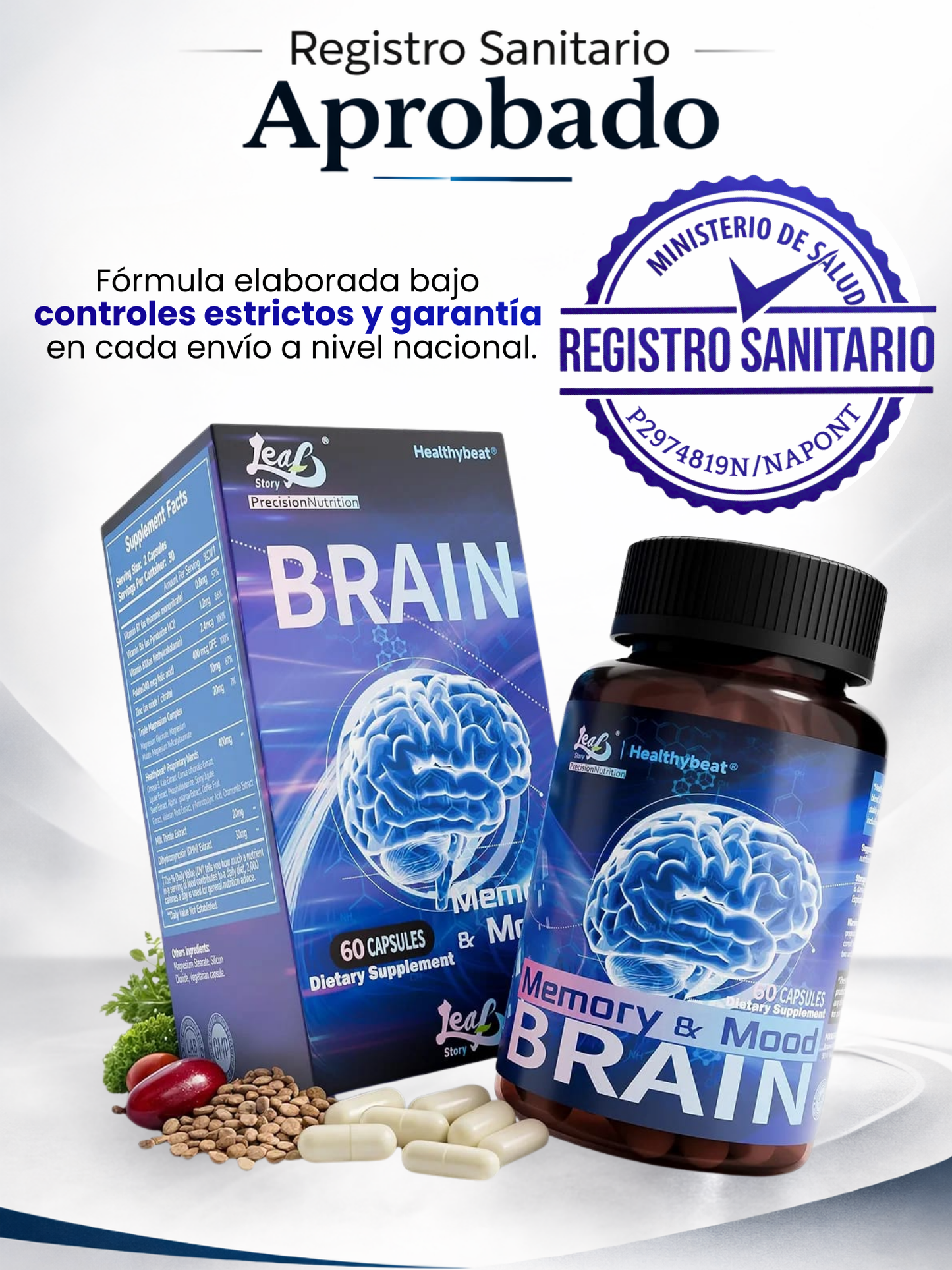 BRAIN MEMORY® – Combate la neuropatia