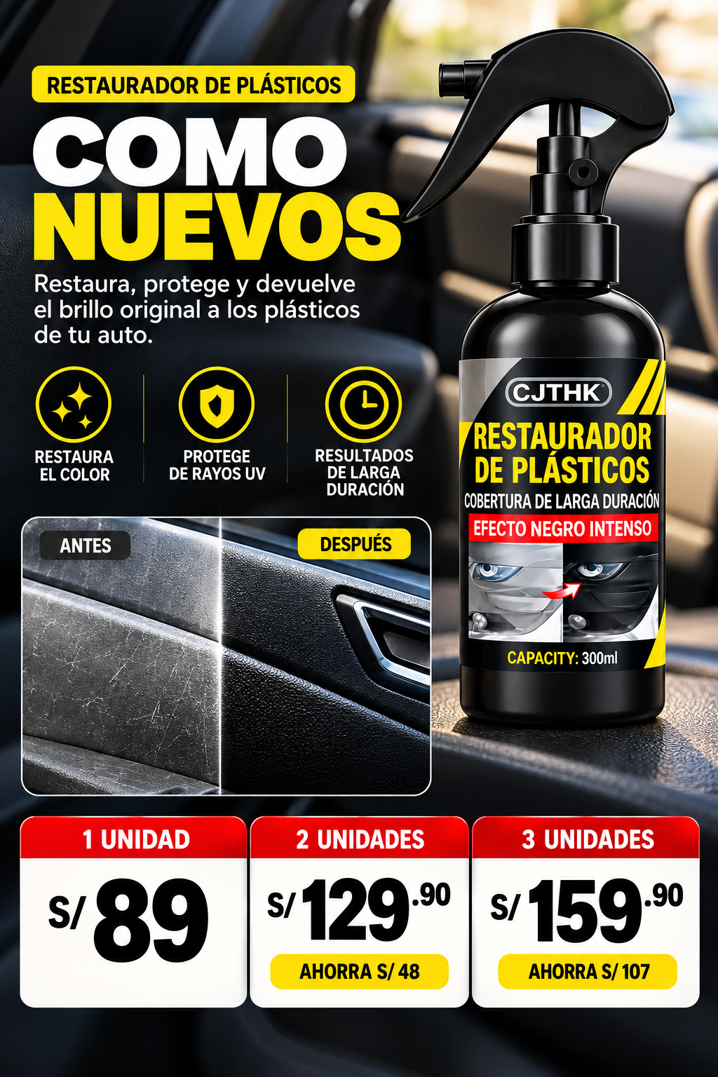 RESTAURADOR DE PLÁSTICOS