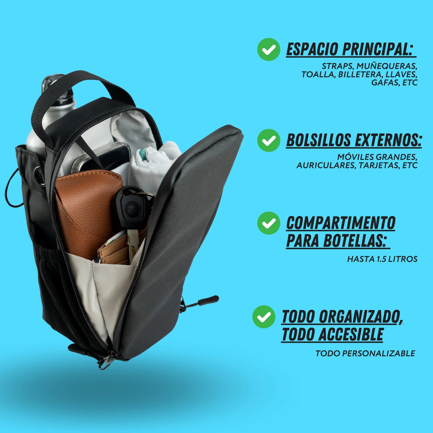 BOLSA MAGNETICA-TODO TERRENO