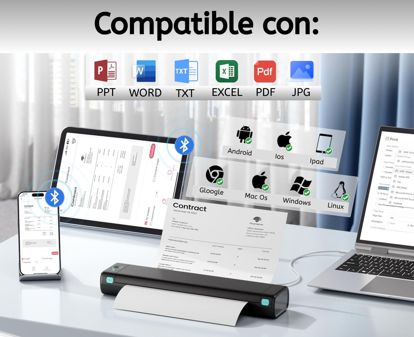 Impresora portactil