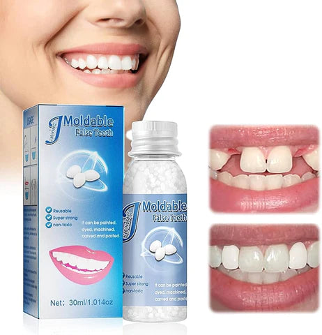 Moldable False Teeth ™ - Sonrisa Perfecta en Minutos