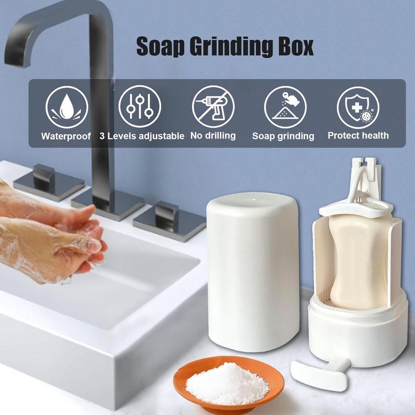 SHREDSOAP™-DISPENSADOR DE JABON EN BARRA