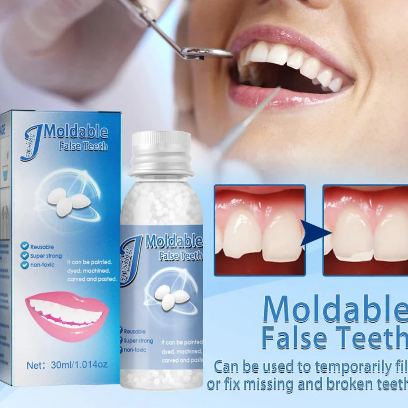 Moldable False Teeth ™ - Sonrisa Perfecta en Minutos