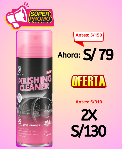 POLISH CLEANERS SPRAY- ELIMINA GRASA