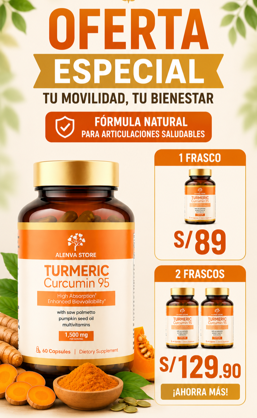 TURMERIC CURCUMIN 95™  Apoyo Articular