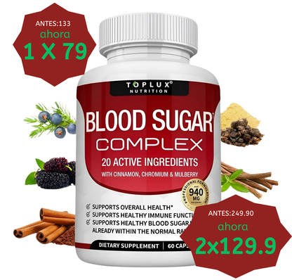 BLOOD SUGAR®-REGULA TU GLUCOSA