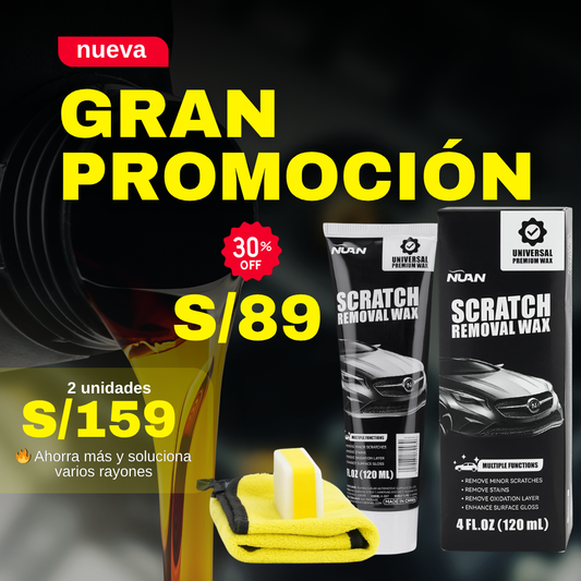 SCRATCH REMOVAL WAX - ELIMINA RAYONES