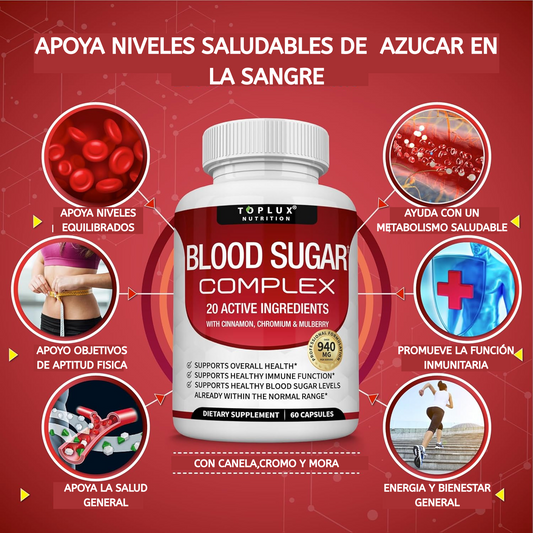 BLOOD SUGAR®-REGULA TU GLUCOSA
