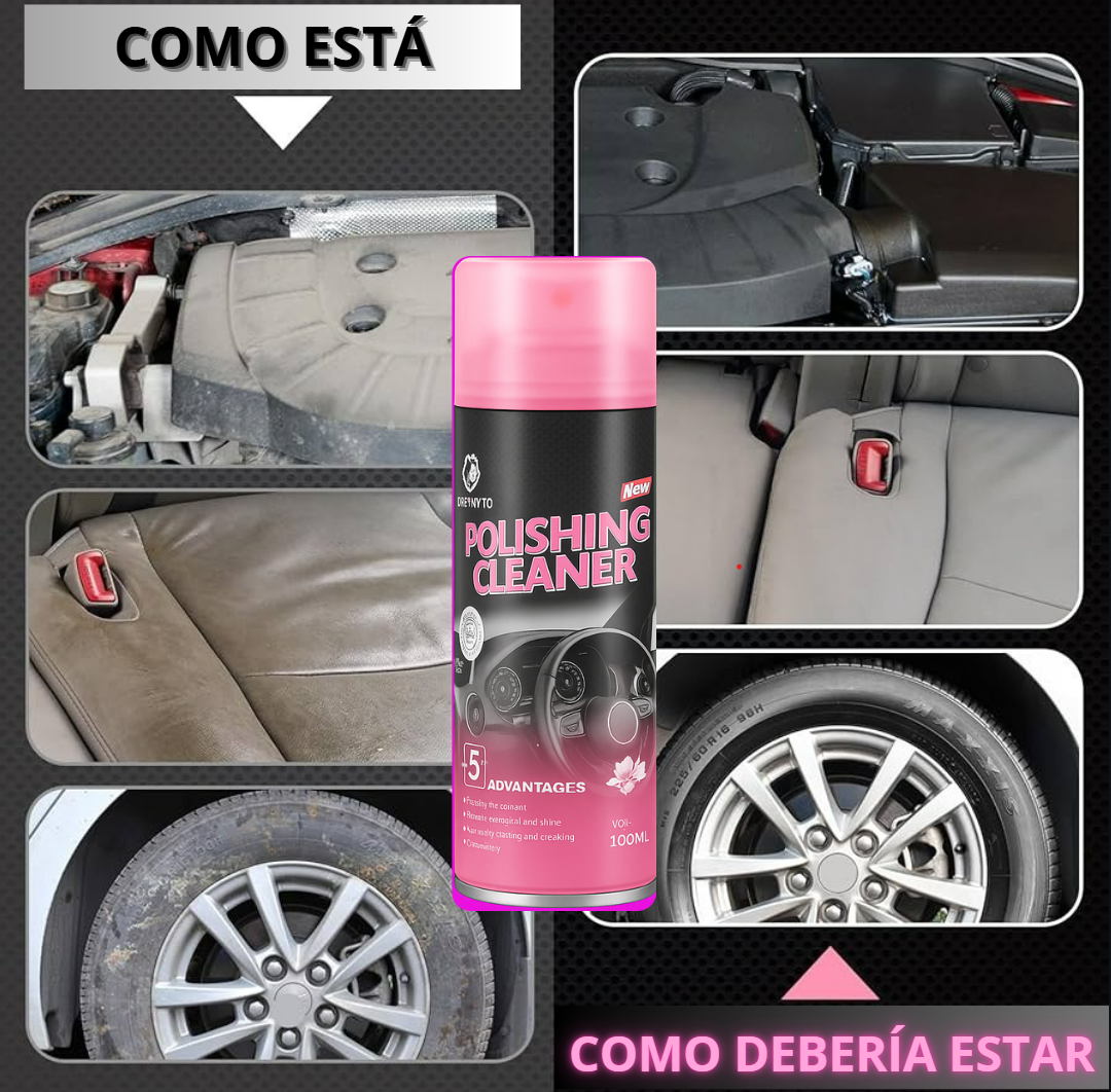 POLISH CLEANERS SPRAY- ELIMINA GRASA