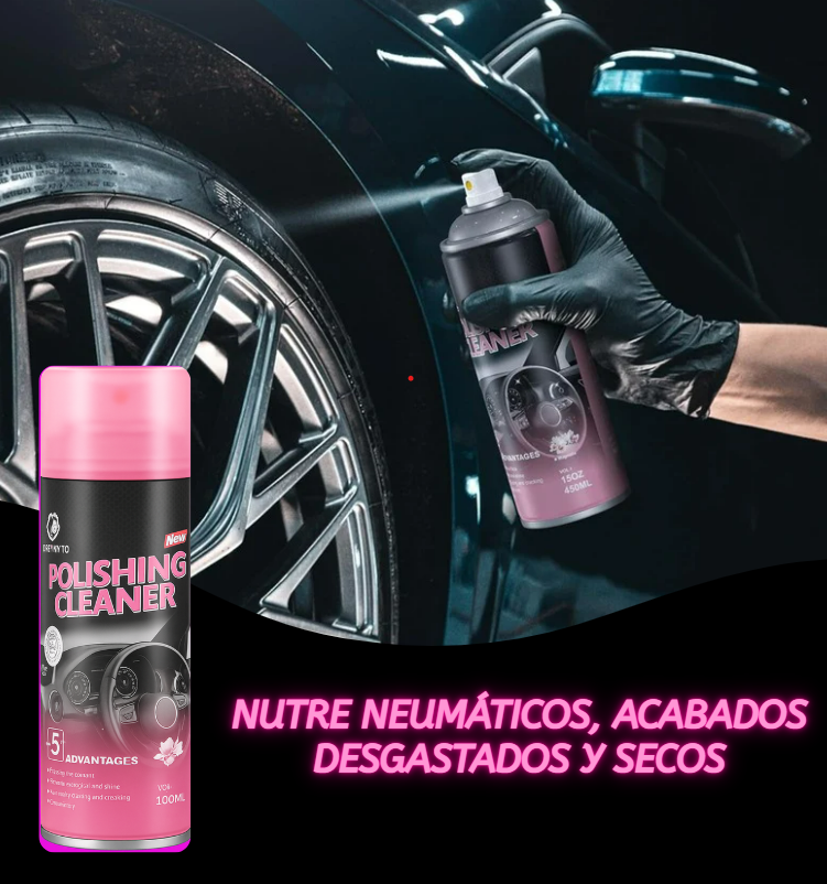 POLISH CLEANERS SPRAY- ELIMINA GRASA
