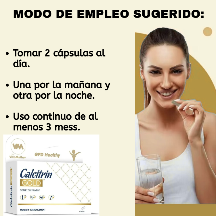 Calcitrin.Gold™- A Dios Nervio Ciático