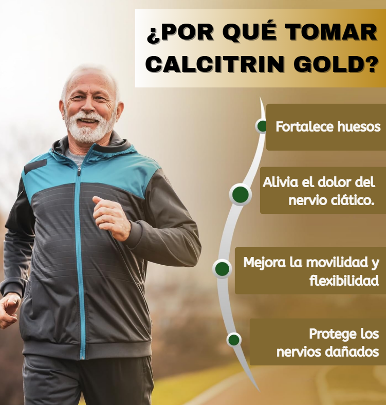 Calcitrin.Gold™- A Dios Nervio Ciático