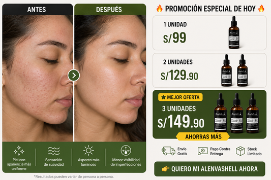 ALENVASHELL - REDUCE LA PIEL MALTRATADA