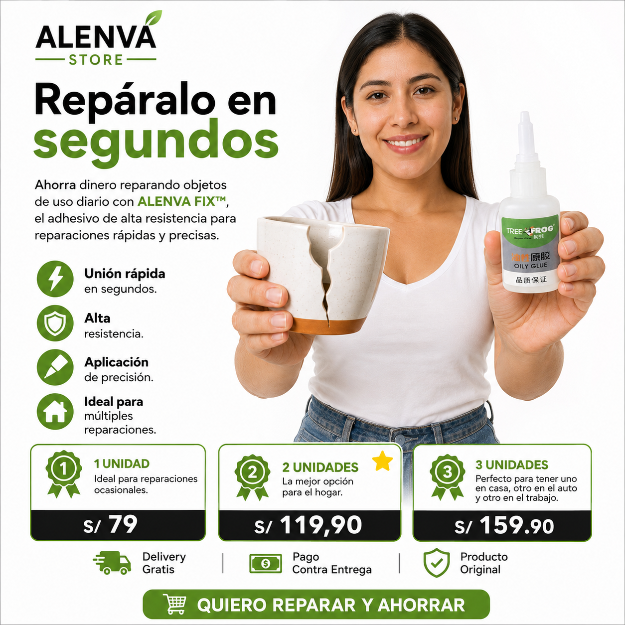 ALENVA FIX - Pegamento PREMIUM