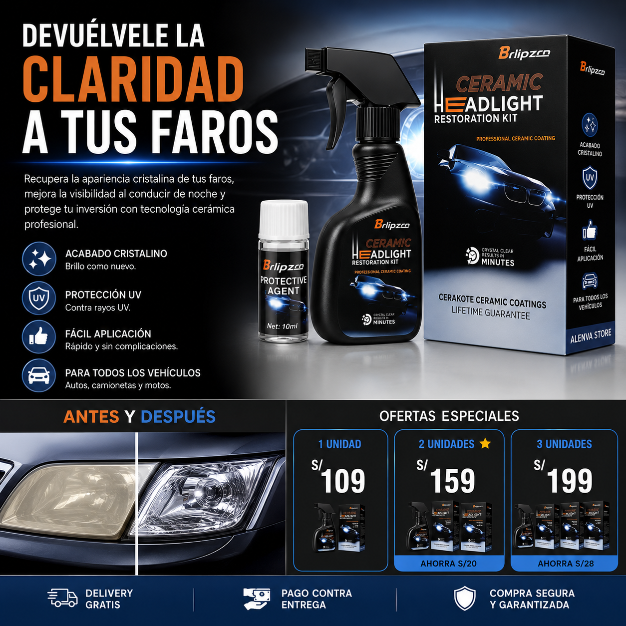 CERAMIC KIT - Restaura Faros
