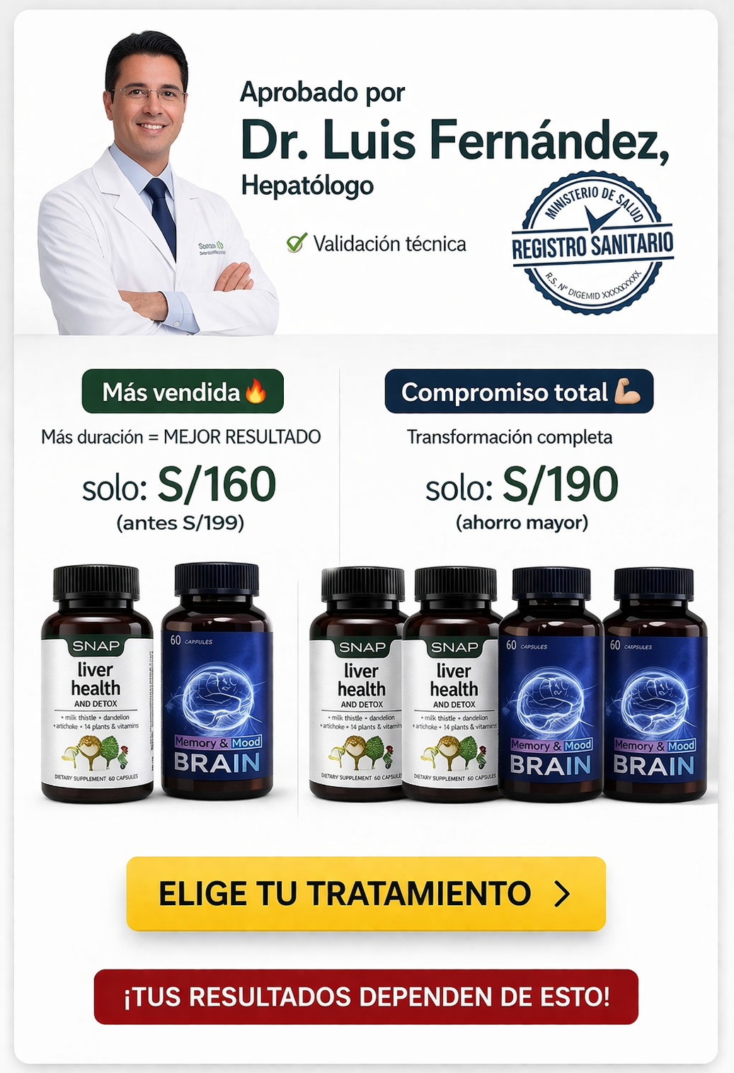 BioReset™-Tratamiento Hígado + Nervios