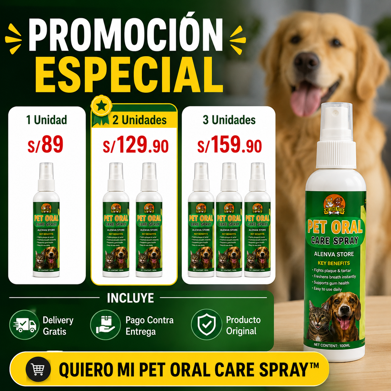 PET ORAL -Aliento Fresco