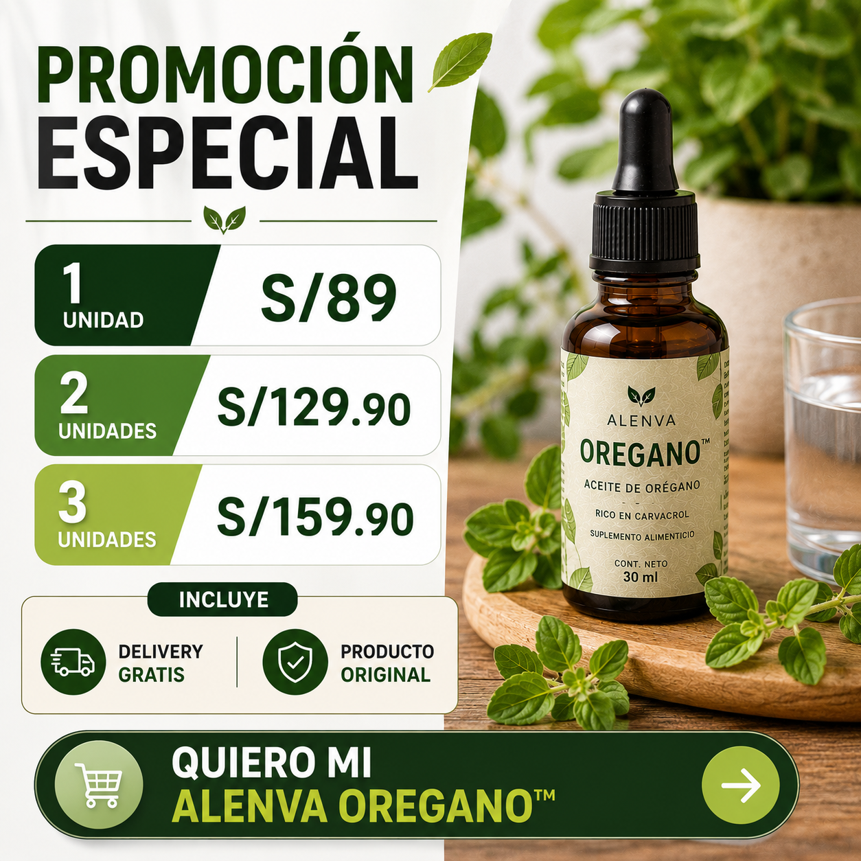 ACEITE DE OREGANO - Equilibrio Natural