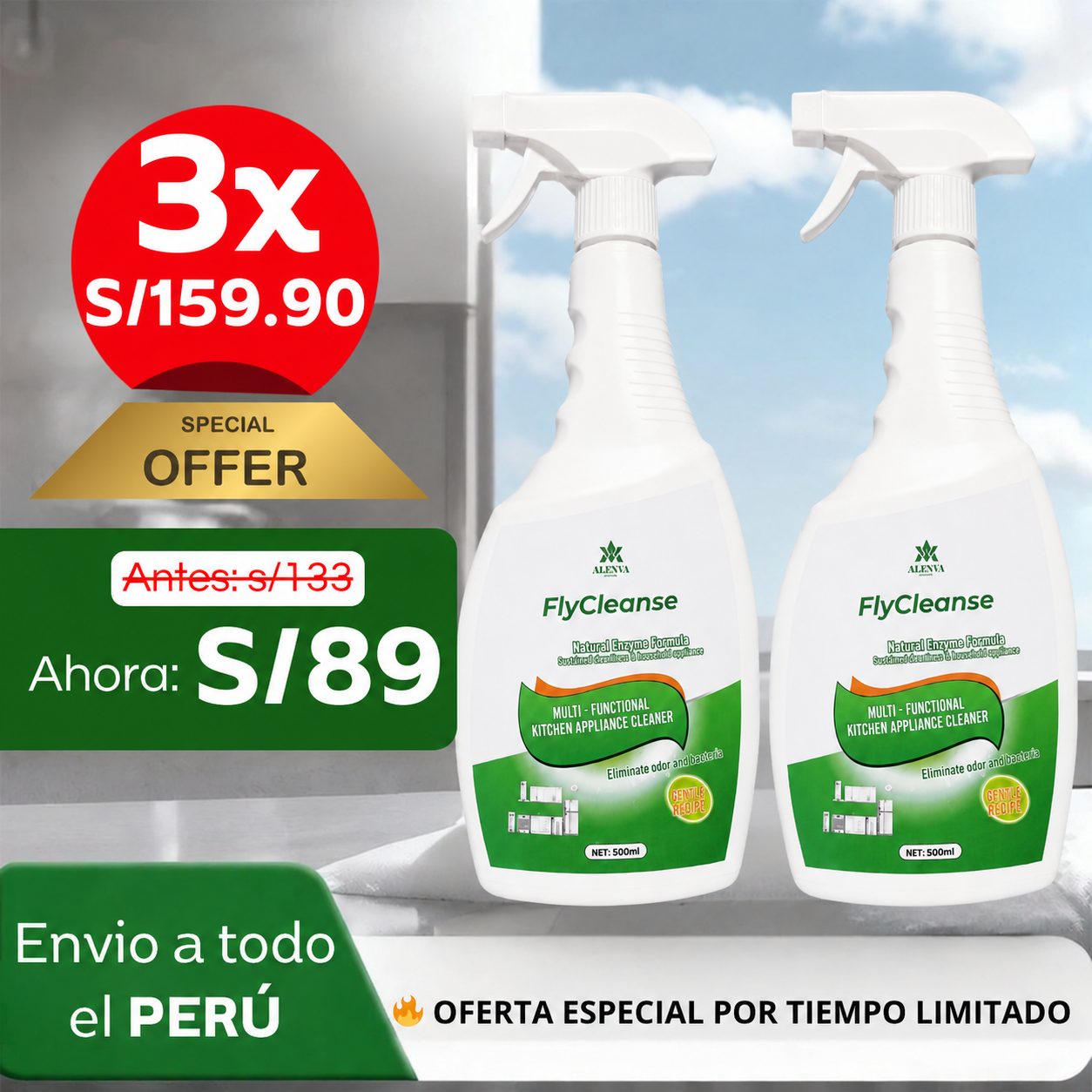 FLYCLEANSE PRO - ELIMINA GRASA