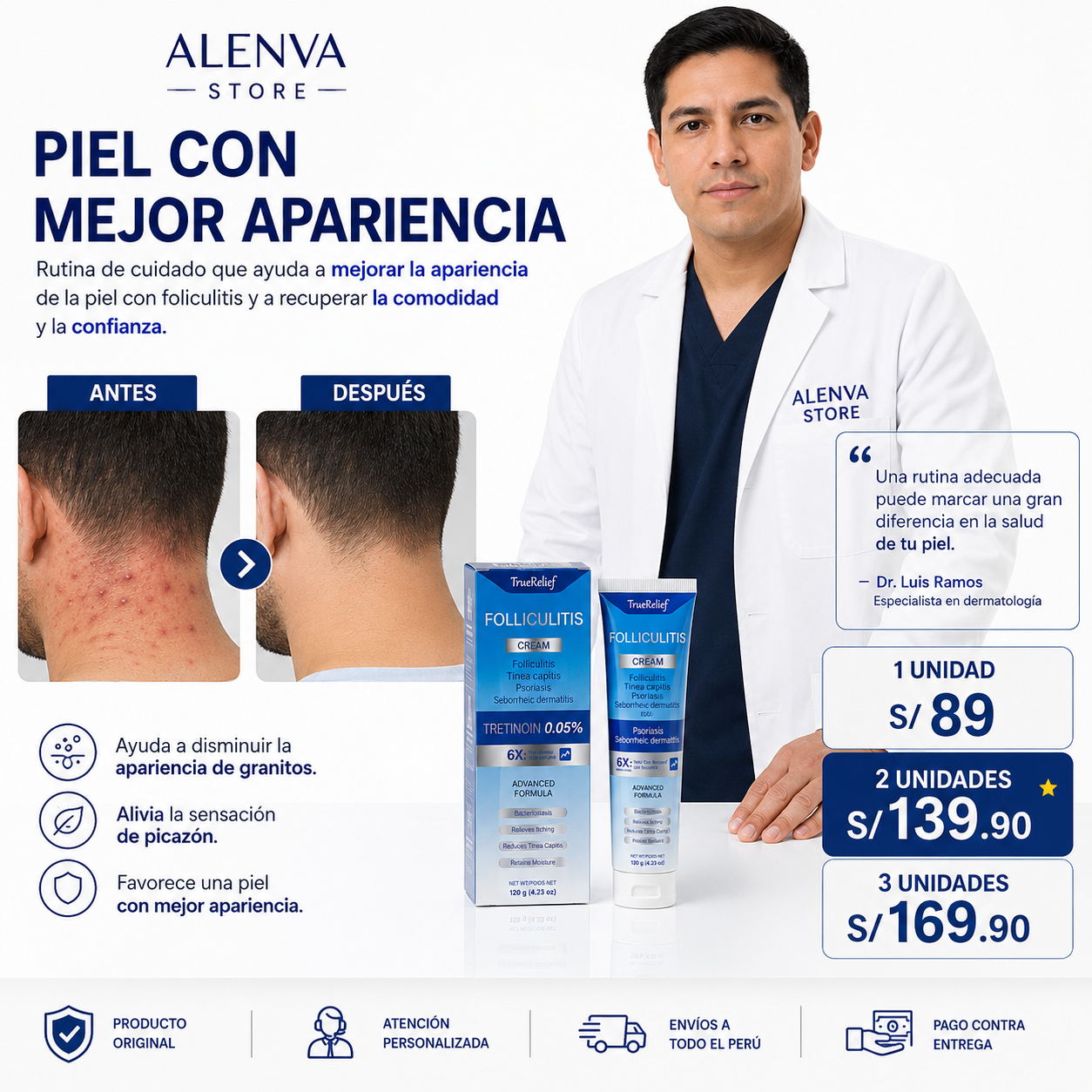 CREMA FOLLICARE - Elimina Foliculitis