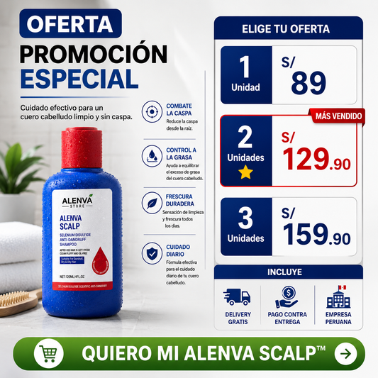 Alenva Scalp - Limpieza Y Frescura