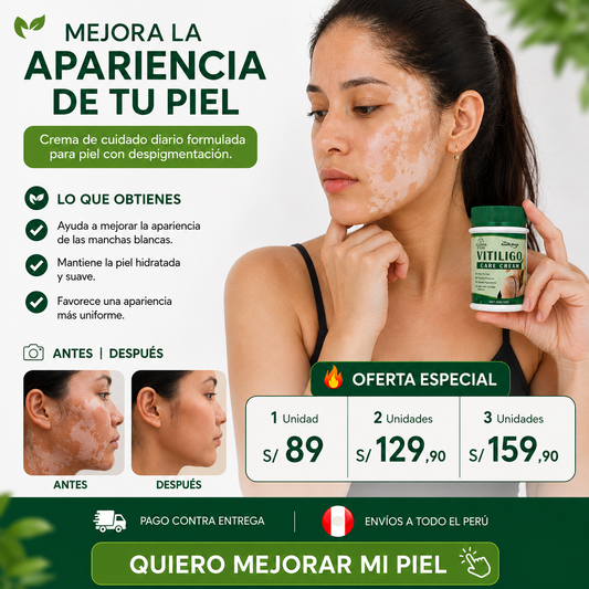 CREMA VITILIGO -Elimina manchas
