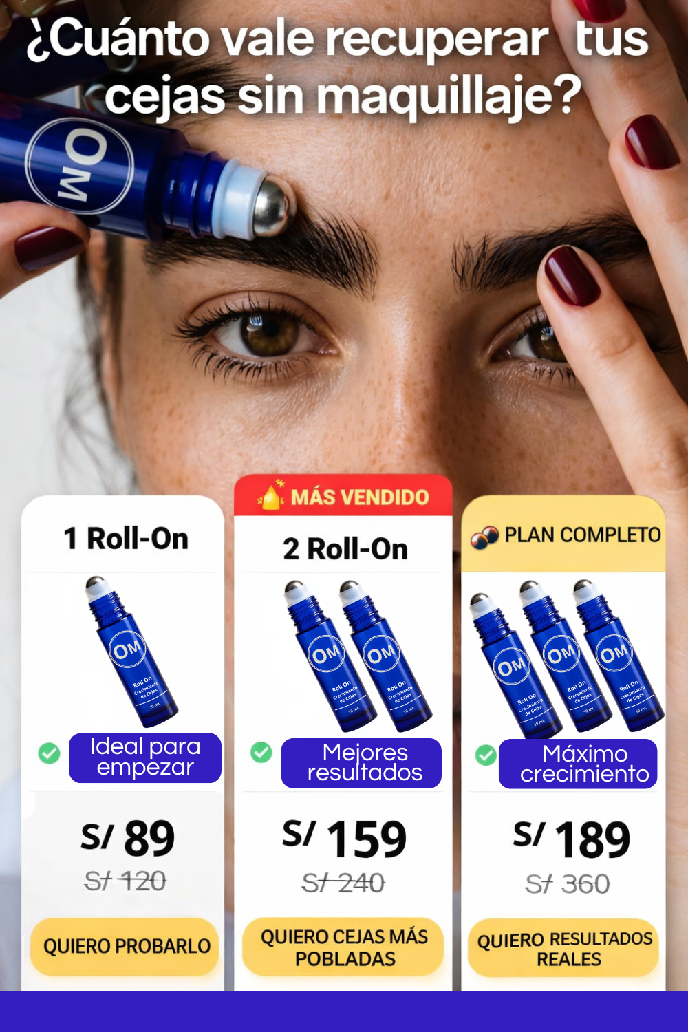 ROLL ON - CRECIMIENTO DE CEJA