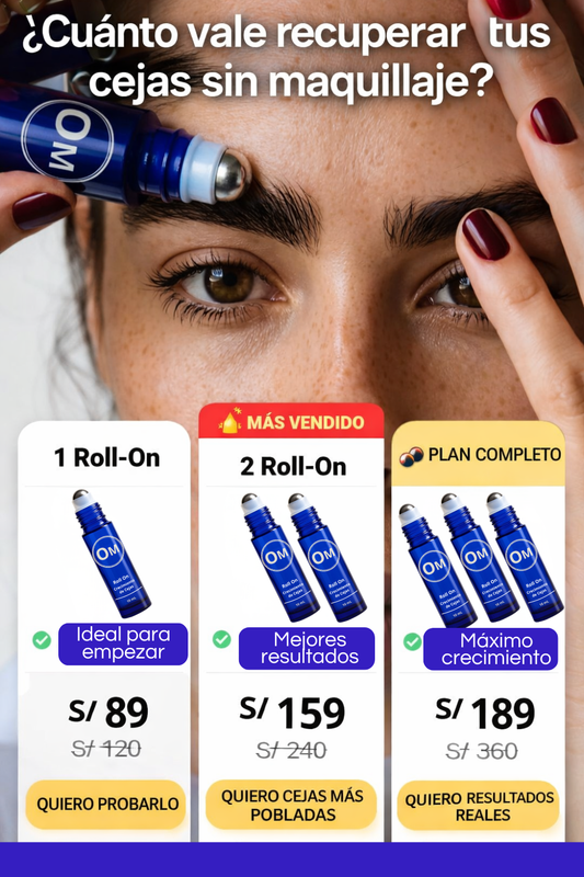 ROLL ON - CRECIMIENTO DE CEJA