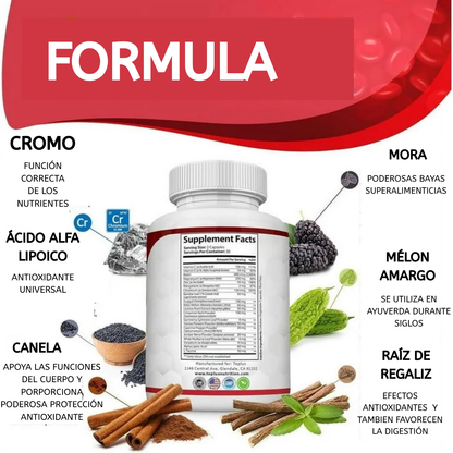 BLOOD SUGAR®-REGULA TU GLUCOSA