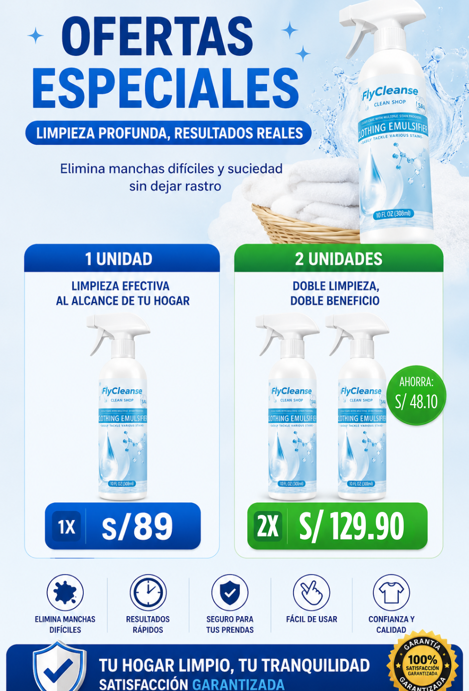 LAUNDRY SPRAY- ELIMINA MANCHAS