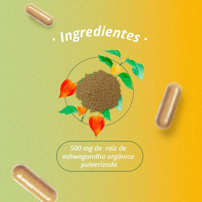 ASHAWAGANDHA-CONTROLA EL ESTRÉS