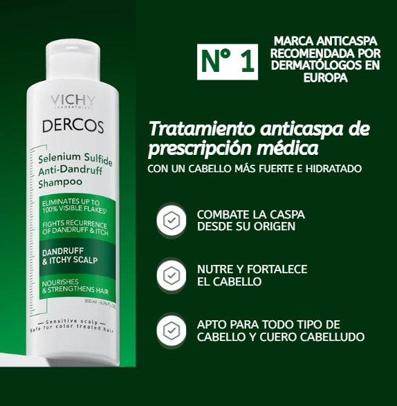 DERCOS- DILE CHAU A LA CASPA