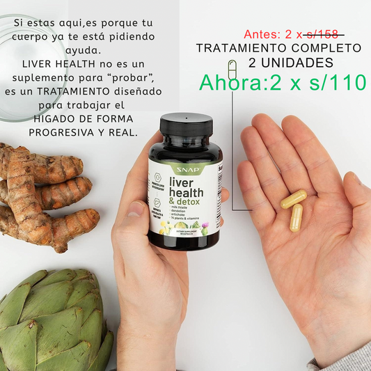 LIVER HEALTH®-DESINTOXICA TU HIGADO