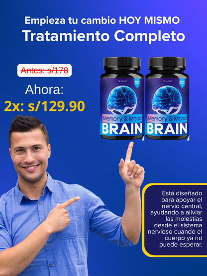 BRAIN MEMORY® – ALIVIA LA NEUROPATÍA