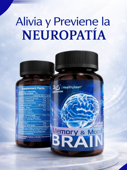 BRAIN MEMORY® – ALIVIA LA NEUROPATÍA