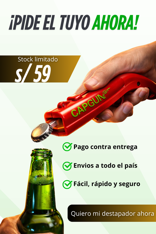 Cap Shooter™ – Abrebotellas