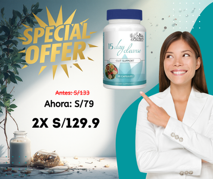 15 DAY CLEANSE- VIDA PARA TU DIGESTIÓN